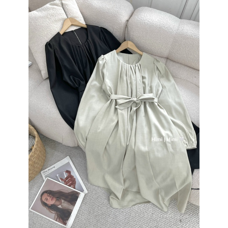 Váy Xếp Ly Cổ 512