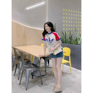 Áo thun nữ phối màu siêu cá tính