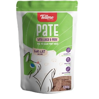 [FREESHIP] Thức ăn cho mèo Pate cho mèo Tell me