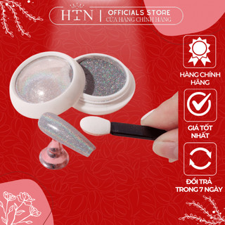 Bột tráng gương cầu vồng mịn bám móng lên màu đẹp hũ 0.5g . Đá Nén Nhẹ Lại Tiện Vận Chuyển