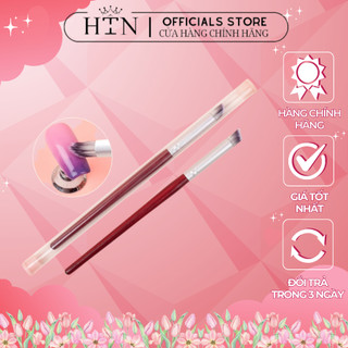 Cọ Ombre Cán Gỗ Đầu Tròn , Mái Thưa - Hà Thanh Nail