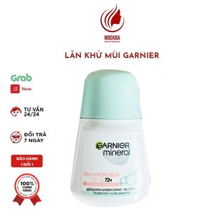 Lăn khử mùi, lăn nách garnier miniral của nga, 50ml, lưu hương 48h đến 72h dành cho cả nam/ nữ