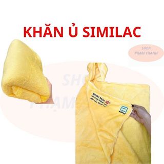 Khăn ủ , khăn ủ mềm mịn có nón cho bé hàng khuyến mãi Similac
