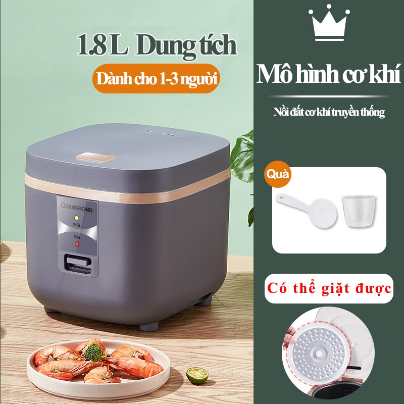 [ONR]nồi cơm điện mini con lợn nồi cơm điện tô nồi cơm điện trái táo nồi cơm điện 1.8L nồi cơm điện