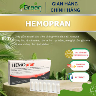 Hemopran - viên đặt trực tràng