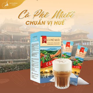Cafe Muối Hòa Tan Cà Phê Chuẩn Vị Huế C&Sea Tiện Lợi Thơm Ngon Giá Rẻ Chuẩn Gu Việt Đậm Hương Vị Biển Le Plateau DASATA