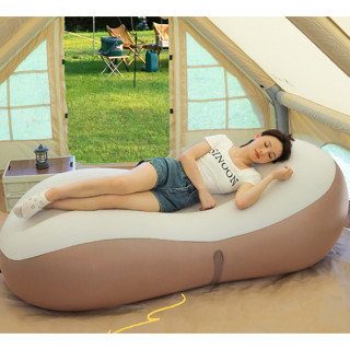 Ghế Nệm Hơi Sofa Cắm Trại Dã Ngoại, Nệm Hơi Du Lịch, Phượt Gấp Gọn, Giường Đệm Khí Di Động, Ghế Hơi Tình Yêu