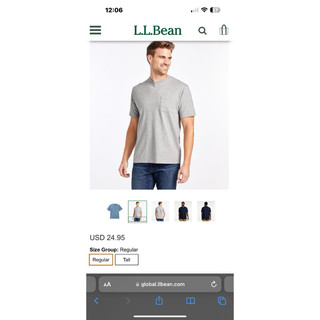 🔥ÁO THUN  LL.BEEEAN AUTH BRAND MĨ