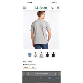 🔥ÁO THUN  LL.BEEEAN AUTH BRAND MĨ