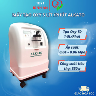 Máy Tạo Oxy 5 Lít /Phút Alkato SZ-5AW Chính Hãng, Áp Suất 0.04-0.06 Mpa,Công Suất 350W BH 1 Năm