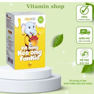 Xịt họng keo ong fanbee
