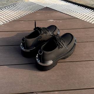 GIÀY CHUNKY DERBY DA CỘT DÂY- CHUOTCONG 7716D