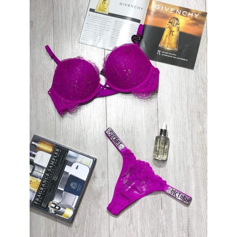 Áo ngực Victoria’s Secret, size 32A, 32B, 34a, 34b, mút dày nâng 2 cup, dòng bombshell, auth, chính 
