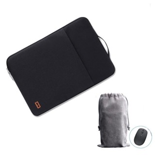 Combo túi chống sốc laptop tay cầm 2 ngăn và túi đựng chuột laptop SHINE TORE-004