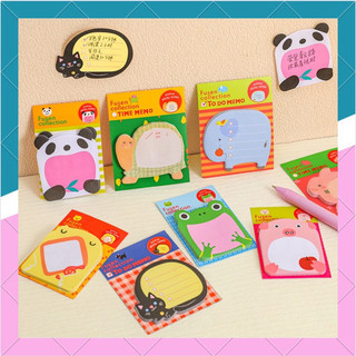 Giấy note, giấy ghi chú mini hình con vật đáng yêu.