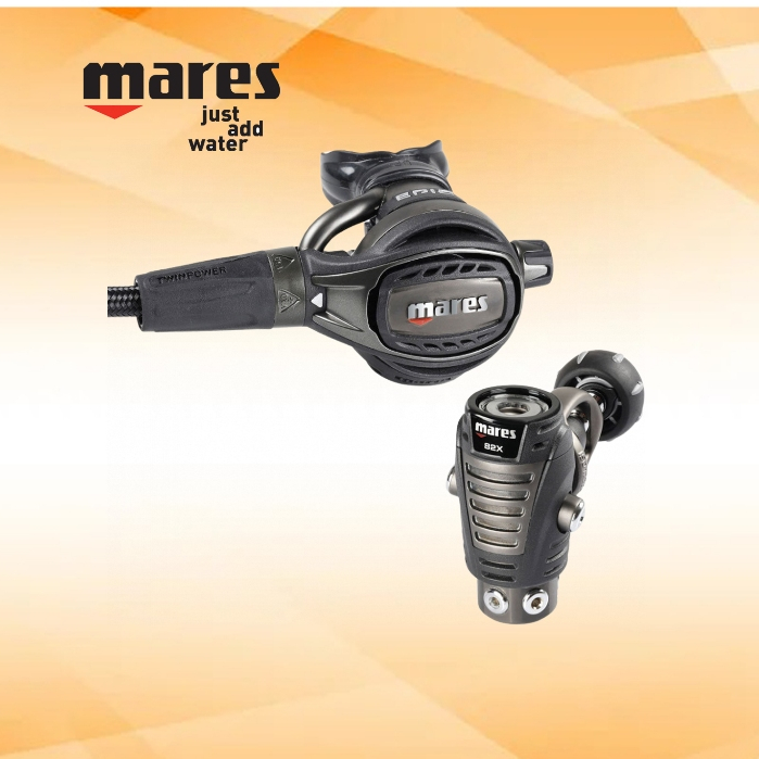 BỘ ĐIỀU CHẾ KHÍ VÀ MỒM THỞ MARES EPIC ADJ 82X REGULATOR