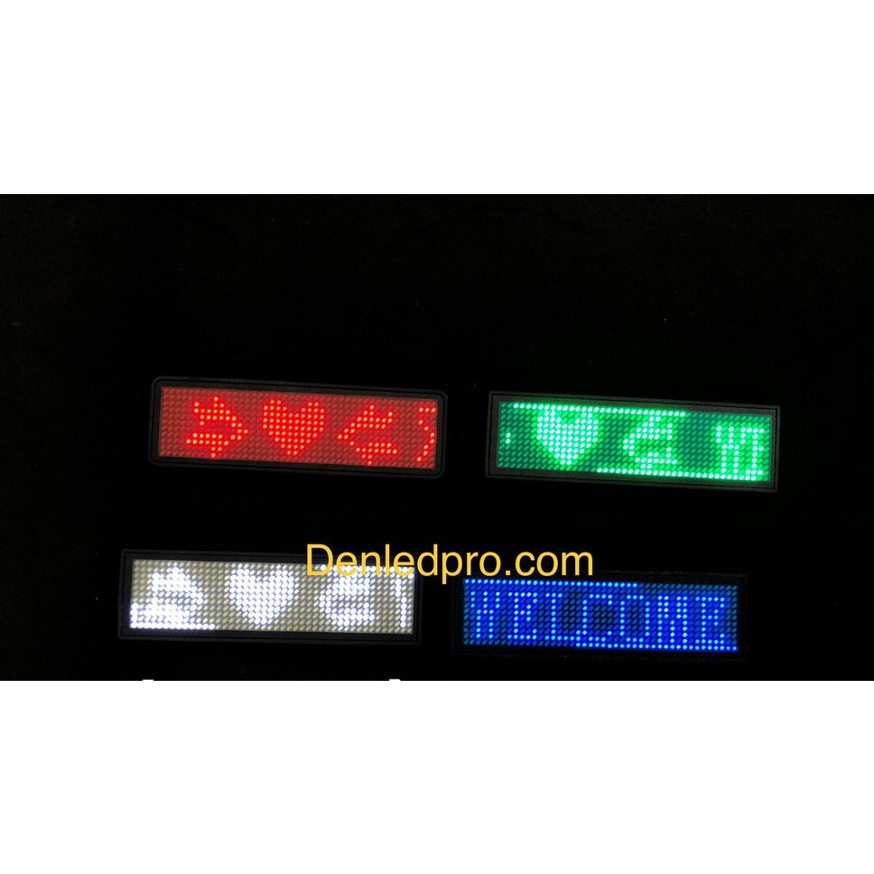 LED Bảng Tên 7 màu