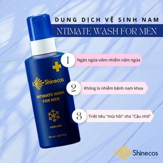 Dung dịch vệ sinh nam KShinecos Intimate Wash For Men 150ml (CHE TÊN SP)