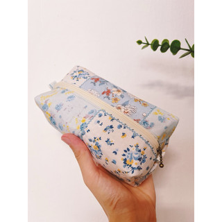 [Chần Bông] - Túi pouch đựng Mỹ phẩm chần bông handmade