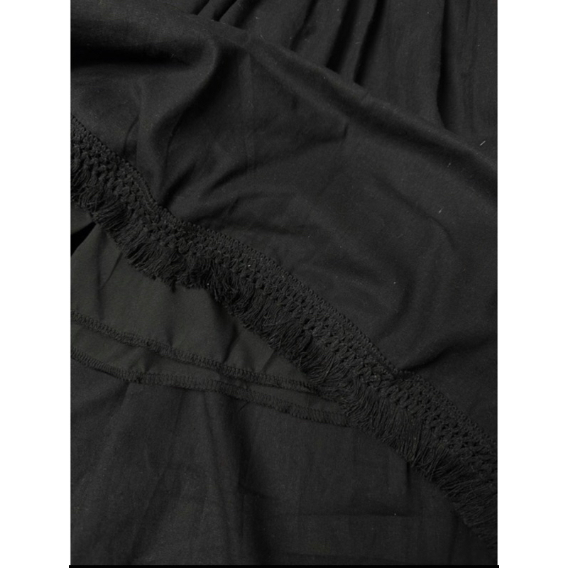 Đầm Linen Cúp Ngực Tua Rua | BigBuy360 - bigbuy360.vn