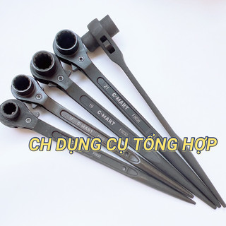 Cờ lê đuôi chuột/ cờ lê giàn giáo/ cần siết đuôi chuột 10x12mm- 13x17mm- 14x17mm- 17x19mm- 19x21mm- 19x24mm c'mart