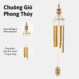 [5 ống] [10li] Chuông Gió Phong Thuỷ
