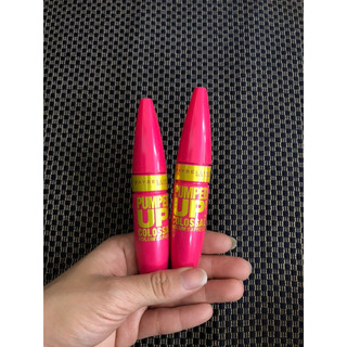 Mascara Maybelline Pumped Up Colossal màu hồng