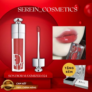 Son Dưỡng Môi Dior Addict Lip Maximizer 024 - Fullsize 6ML Unbox - TẶNG KÈM TÚI HỘP DIOR