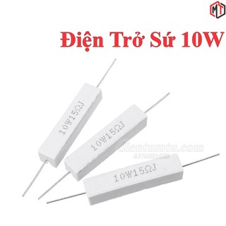 Điện trở sứ 10w - 5% - điện trở công suất 10w nhiều giá trị