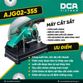 Máy cắt sắt DCA AJG02-355