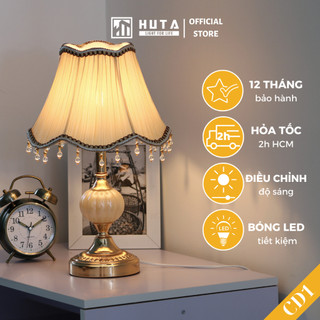 Đèn Ngủ Để Bàn HUTA Light For Life CD1, Điều Chỉnh Độ Sáng, Bóng Led Sáng Vàng Tiết Kiệm Điện Năng