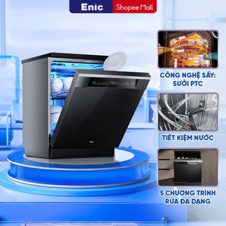 Máy rửa chén bát Enic, máy rửa tiện ích đa năng dọn sạch chén bát đĩa ăn, máy rửa đồ dùng ăn uống gia đình
