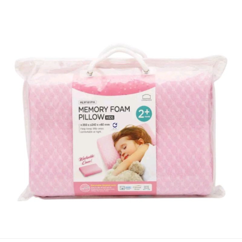 Gối Memory Foam Trẻ em locknlock HLW181PIK 
