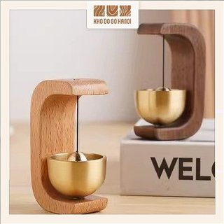 Chuông gió, chuông cửa bằng gỗ chuông gỗ phong cách Nhật Bản thiết kế đơn giản nhỏ gọn - khodogohanoi