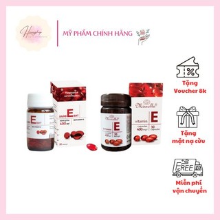Viên uống Vitamin E đỏ Nga 400mg Mirrolla làm đẹp trắng da