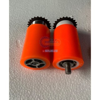 Quả lô tỳ máy dán cạnh mini màu cam