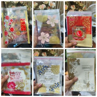 Set khay +túi dán bánh trung thu 250 gram