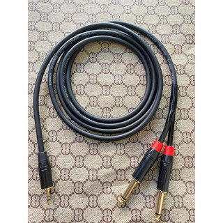 Dây 3.5 ra 2 đầu 6 ly thẳng, giá bán 1 sợi