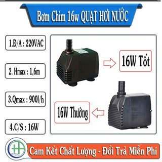 Bơm nước cho quạt điều hoà 16w loại tốt nhựa abs