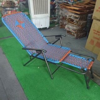 Ghế Bố Xếp Có Vĩ Gác Chân ( khung Ghế Dày Chắc)