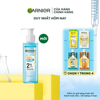 Sữa rửa mặt dạng gel sạch thoáng dịu nhẹ Garnier 2%  cho da dầu mụn 120ml