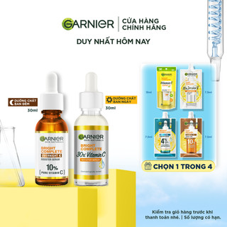  Bộ đôi Dưỡng chất Vitamin C Ngày & Đêm Garnier Bright Complete dưỡng sáng da ( 30ml X2)