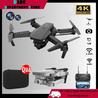 Flycam E88 Pro Drone 4K HD Camera Kép Định Vị 1080P WiFi Pin Khỏe Bay Xa 100M có thể chuyển đổi góc nhìn tự do