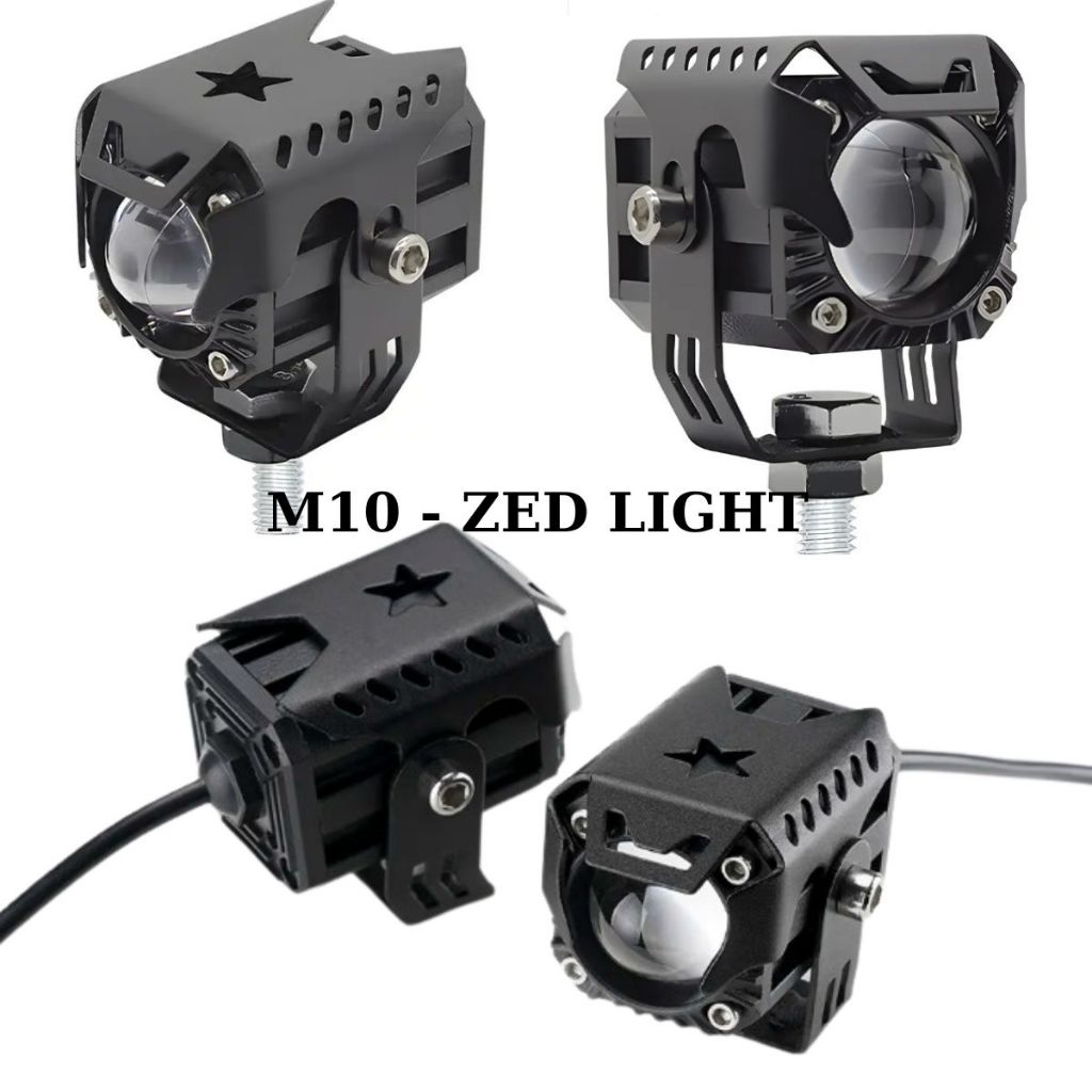 Đèn Trợ Sáng Bi Cầu M10 ZED LIGHT 12,24V / DC ( 6 Chế Độ ) Sẵn Auto Passing Bảo Hành 1 Năm