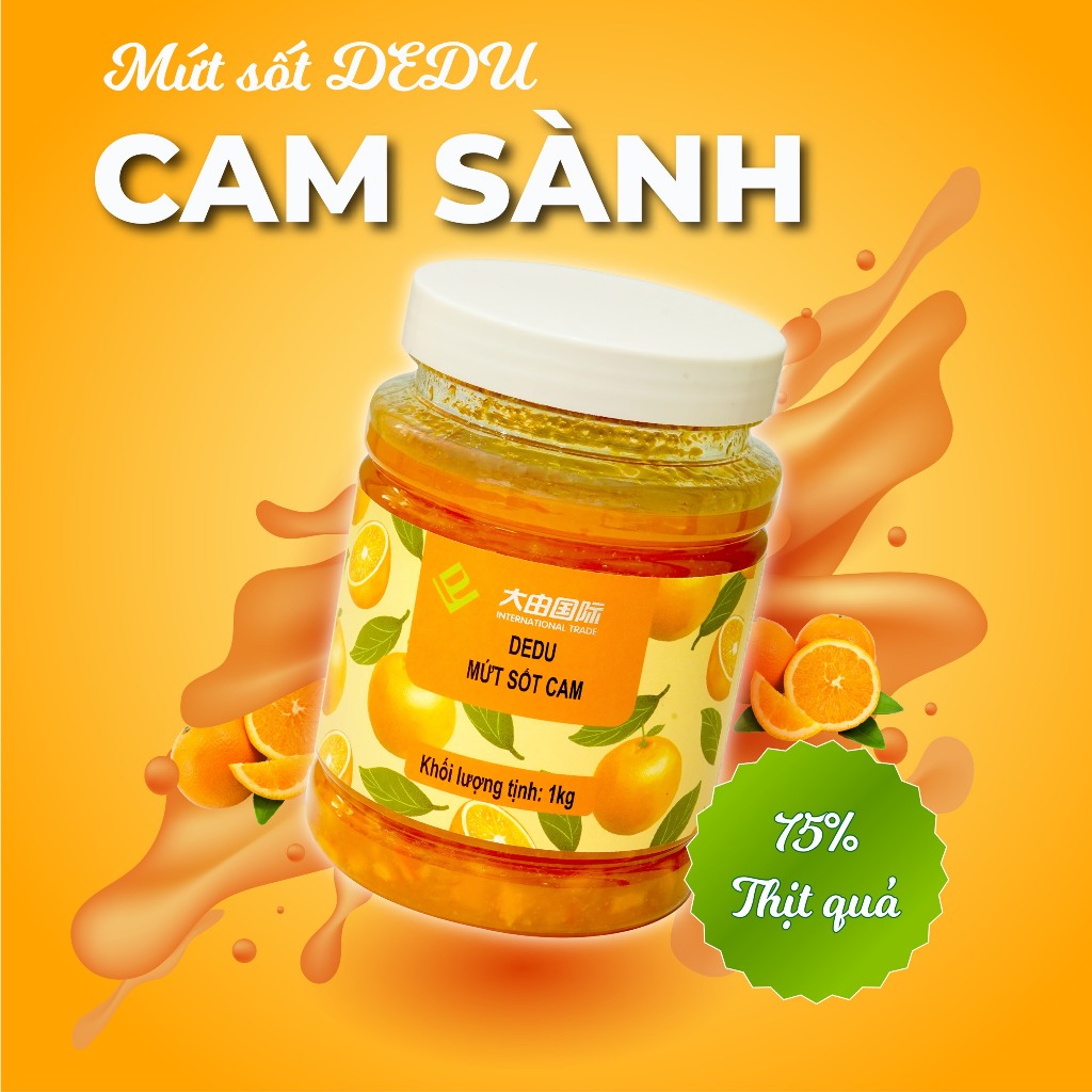 Mứt sốt cam dedu 1kg