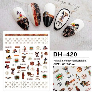 Sticker dán móng trang trí