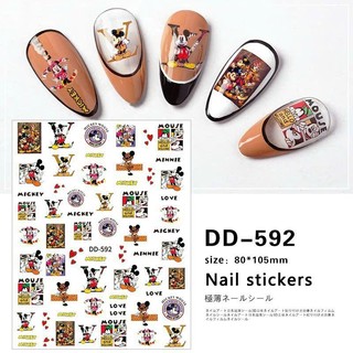Sticker dán móng trang trí