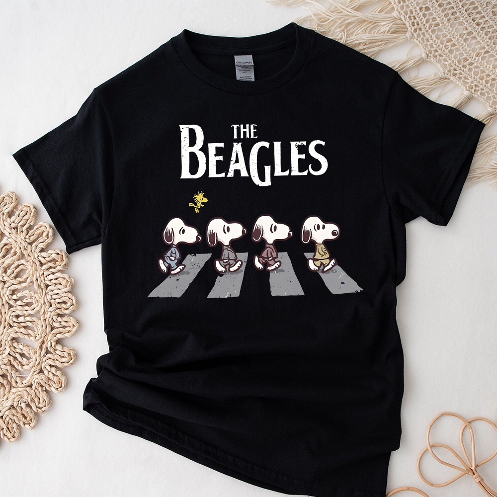 The Beagles Version Snoopy Áo thun