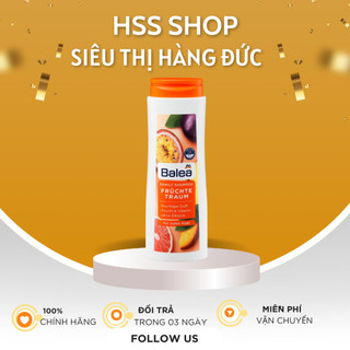[TẶNG BỘT RỬA RAU CỦ]Bộ sữa tắm và dầu gội Balea 500ml Family dành cho cả gia đình