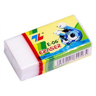 Gôm tẩy xóa bút chì Thiên Long chính hãng, TL E-06